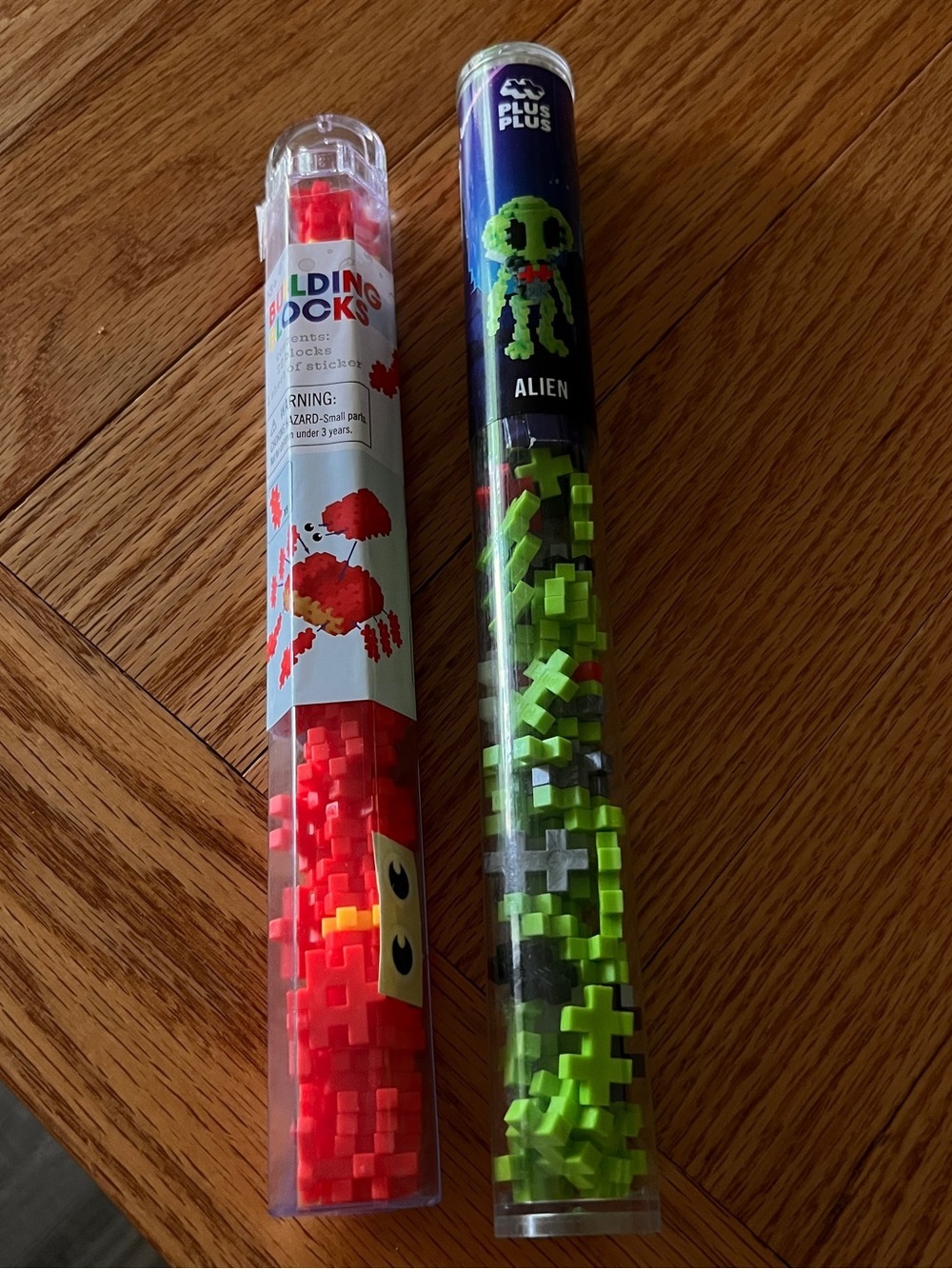 Plus-Plus Alien Assorted Mini-Maker Tube Building Set 70 PCS Brand New + Bonus